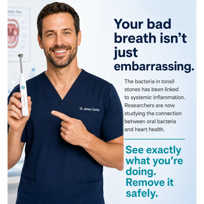 Bad Breath After Brushing? It Might Be Hiding in Your Tonsils.